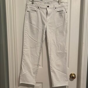 Banana Republic White Jeans